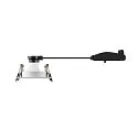 SLV Plafondinbouwarmatuur NEW TRIA® 155 GU10 2-vlams, roteerbaar, vierkant GU10 IP20, wit dimbaar