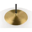 SLV Pendelarmatuur SUN 40 rond E27 IP20, goud dimbaar