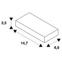 SLV Afstandsbediening HIGHBAY C - SENSOR (HF/PIR) met uitgang voor radiobesturingssignaal (RF), wit