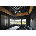 SLV pendant luminaire MEDO® RING 60 DALI for VDU workstation, DALI controllable, CCT Switch IP20, black dimmable