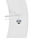 SLV pendant luminaire MEDO® RING 60 PHASE for VDU workstation, CCT Switch IP20, white dimmable