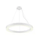 SLV Pendelarmatuur MEDO® RING 90 DALI voor BAP, DALI aanstuurbaar, CCT Switch IP20, wit dimbaar