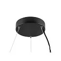 SLV pendant luminaire MEDO® RING 90 PHASE for VDU workstation, CCT Switch IP20, black dimmable