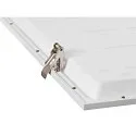 Plafondarmatuur PANEL C 1200/300 ON-OFF CCT Switch, UGR < 19, schakelbaar IP54 / IP20, wit, gelakt 
