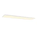 Plafondarmatuur PANEL C 1200/300 ON-OFF CCT Switch, UGR < 19, schakelbaar IP54 / IP20, wit, gelakt 