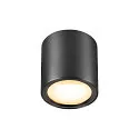 SLV ceiling luminaire OCULUS PHASE DTW round, Dim-To-Warm, adjustable IP20, bronze dimmable