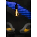 SLV Lichtbron Edison peervorm ST64 FILAMENT CURLY GOLD schakelbaar ST64 helder E27 4W 250lm 1800K 325° CRI >80 