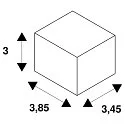 SLV strain relief standard, DALI controllable