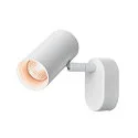 SLV Wand- en plafondarmatuur NOBLO® SINGLE PHASE DTW 1-vlams, rond, Dim-To-Warm IP20, wit dimbaar