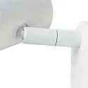 SLV wall and ceiling luminaire NOBLO® SINGLE PHASE 1 flame, round IP20, white dimmable