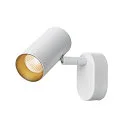 SLV wall and ceiling luminaire NOBLO® SINGLE PHASE 1 flame, round IP20, white dimmable