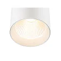 SLV 3-phase luminaire TRACKSPOT V 32 50° adjustable, switchable IP20, white, lacquered 