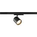 3-fase armatuur TRACKSPOT V 32 50° instelbaar, schakelbaar IP20, zwart, gelakt 