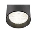 SLV 3-fase armatuur TRACKSPOT V 32 50° instelbaar, schakelbaar IP20, zwart, gelakt 