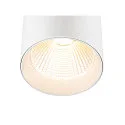 SLV 3-fase armatuur TRACKSPOT C 17 50° instelbaar, schakelbaar IP20, wit, gelakt 