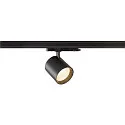 3-fase armatuur TRACKSPOT C 17 50° instelbaar, schakelbaar IP20, zwart, gelakt 