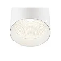 SLV 3-fase armatuur TRACKSPOT C 29 36° instelbaar, schakelbaar IP20, wit, gelakt 