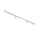 SLV 1-phase spot PURI 2.0 set of 3 GU10 IP20, white, lacquered dimmable