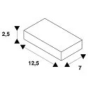 SLV Afstandsbediening FLOODLIGHT C PIR, zwart