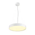 ceiling luminaire DECONA 42 CL round, suitable for VDU workstation IP44, white, lacquered dimmable