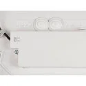 SLV Plafondarmatuur DECONA 30 CL rond, met sensor, geschikt voor beeldschermwerkstations IP44, wit, gelakt 