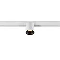 Spotlight op rail FIXT-IT! rond, opbouwversie, geschikt voor beeldschermwerkstations IP20, zwart, wit, gelakt dimbaar