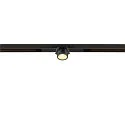 SLV Spotlight op rail FIXT-IT! rond, ingebouwde versie, geschikt voor beeldschermwerkstations IP20, brons, zwart, gelakt dimbaar