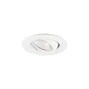 Plafondinbouwarmatuur NEW TRIA® 45 rond, geschikt voor beeldschermwerkstations IP20, wit, gelakt 