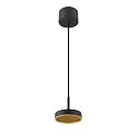Pendelarmatuur GRIP! FLAT IP20, goud, zwart dimbaar