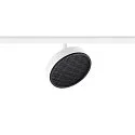Spotlight op rail GRIP! FLAT rond IP20, goud, zwart, gelakt dimbaar