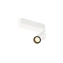 Plafondarmatuur GRIP!M SINGLE IP20, zwart, wit, gelakt dimbaar