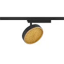 1-fase spot GRIP! FLAT CCT Switch, cardanisch draaien IP20, goud, zwart dimbaar