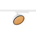 SLV 1-fase spot GRIP! FLAT CCT Switch, cardanisch draaien IP20, zwart, wit dimbaar