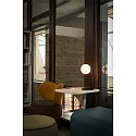 SLV floor lamp SUN FL round G9 IP20, black dimmable