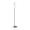 SLV table lamp SUN TL round G9 IP20, black dimmable