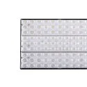 SLV 3-phase spot SIGHT PANEL MULTI square, rotatable, switchable IP20, black 
