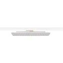 SLV 3-phase spot SIGHT PANEL DALI square, rotatable, DALI controllable IP20, white dimmable