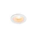 ceiling recessed luminaire NUMINOS® XS round, suitable for VDU workstation IP20, white, lacquered dimmable
