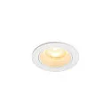 Plafondinbouwarmatuur NUMINOS® XS rond, geschikt voor beeldschermwerkstations IP20, wit, gelakt dimbaar