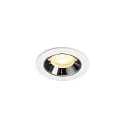 ceiling recessed luminaire NUMINOS® XS suitable for VDU workstation IP20, white dimmable