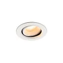 ceiling recessed luminaire NUMINOS® MOVE XS round, suitable for VDU workstation IP20, white, lacquered dimmable