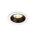 ceiling recessed luminaire NUMINOS® S suitable for VDU workstation IP20, black, white dimmable