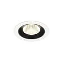 ceiling recessed luminaire NUMINOS® M suitable for VDU workstation IP20, black, white dimmable