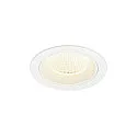 ceiling recessed luminaire NUMINOS® M round, suitable for VDU workstation IP20, white, lacquered dimmable