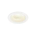 ceiling recessed luminaire NUMINOS® M round, suitable for VDU workstation IP20, white, lacquered dimmable