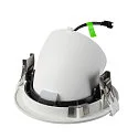 SLV Plafondinbouwarmatuur NUMINOS® GIMBLE L rond, geschikt voor beeldschermwerkstations IP20, wit, gelakt dimbaar