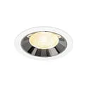 ceiling recessed luminaire NUMINOS® L suitable for VDU workstation IP20, chrome, white dimmable