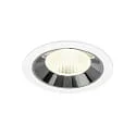 ceiling recessed luminaire NUMINOS® L suitable for VDU workstation IP20, chrome, white dimmable