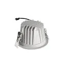 SLV Plafondinbouwarmatuur NUMINOS® L rond, geschikt voor beeldschermwerkstations IP20, wit, gelakt dimbaar