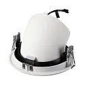 SLV Plafondinbouwarmatuur NUMINOS® GIMBLE XL geschikt voor beeldschermwerkstations IP20, wit, gelakt dimbaar